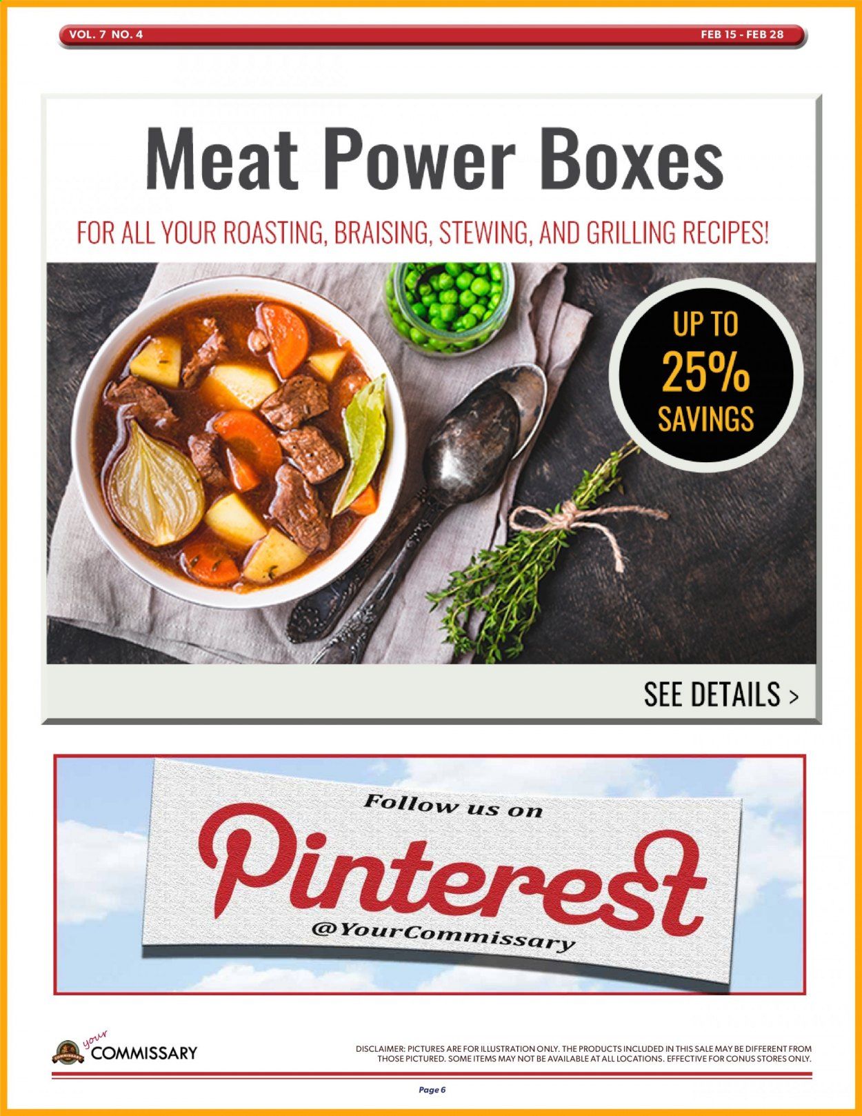 Commissary Weekly Ad Flyer February 15 to February 23