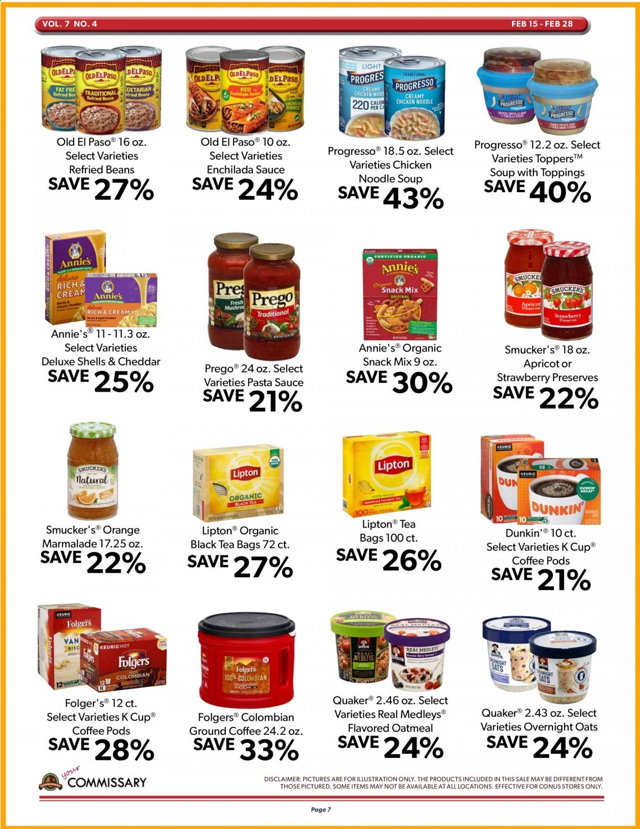 Commissary Weekly Ad Flyer February 15 to February 23