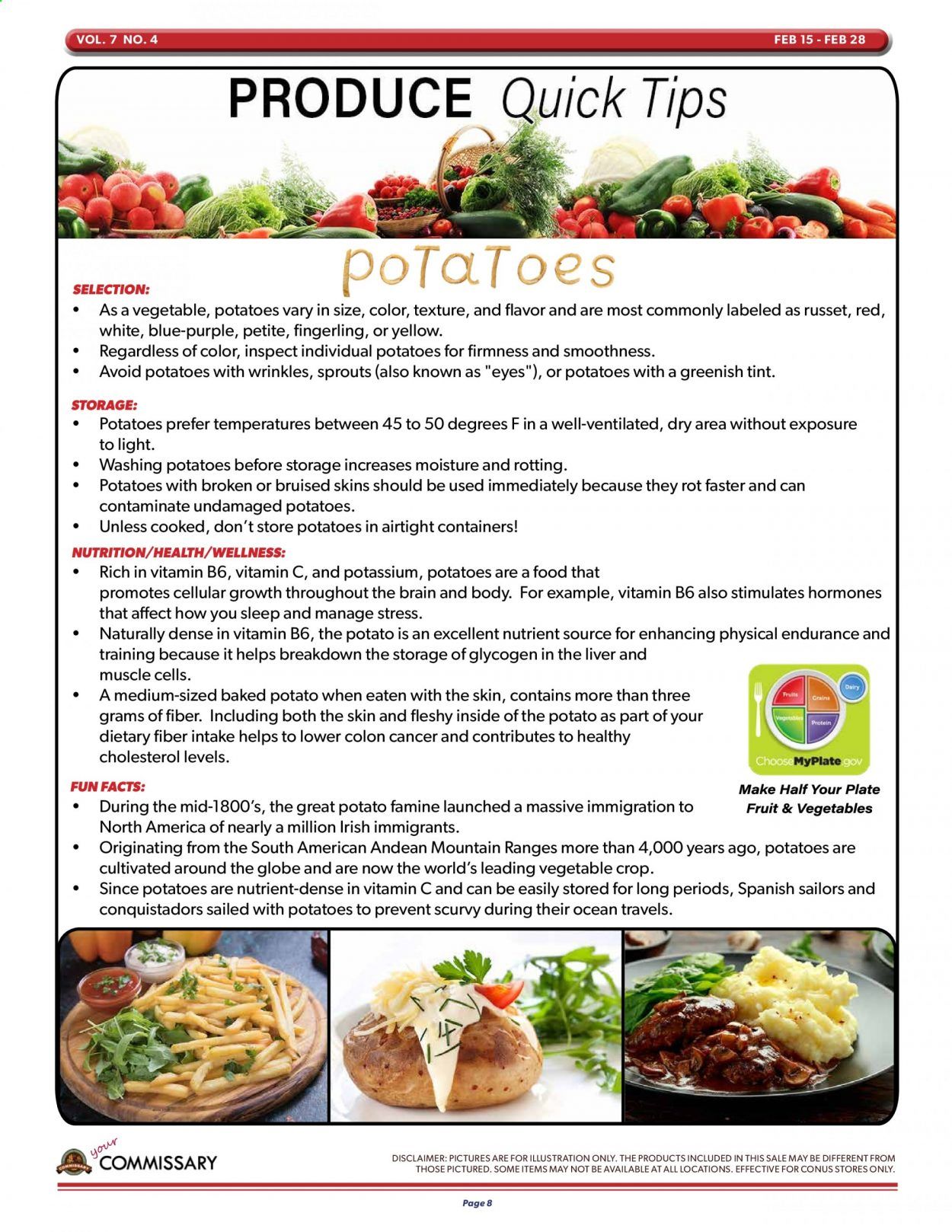 Commissary Weekly Ad Flyer February 15 to February 23