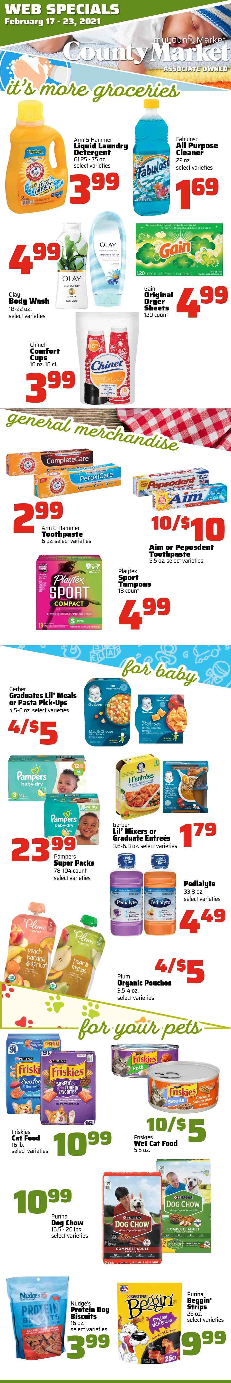 County Market Weekly Ad Flyer February 17 to February 23