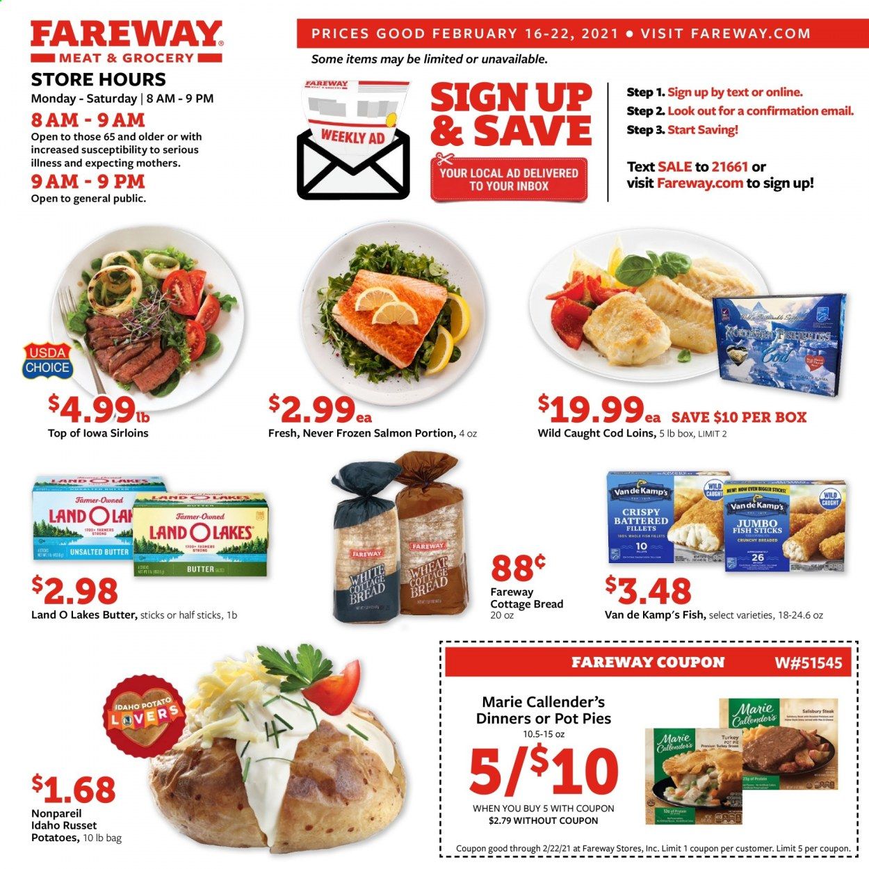 Fareway (IA, IL, MN, MO, NE, SD) Weekly Ad Flyer February 16 to February 22