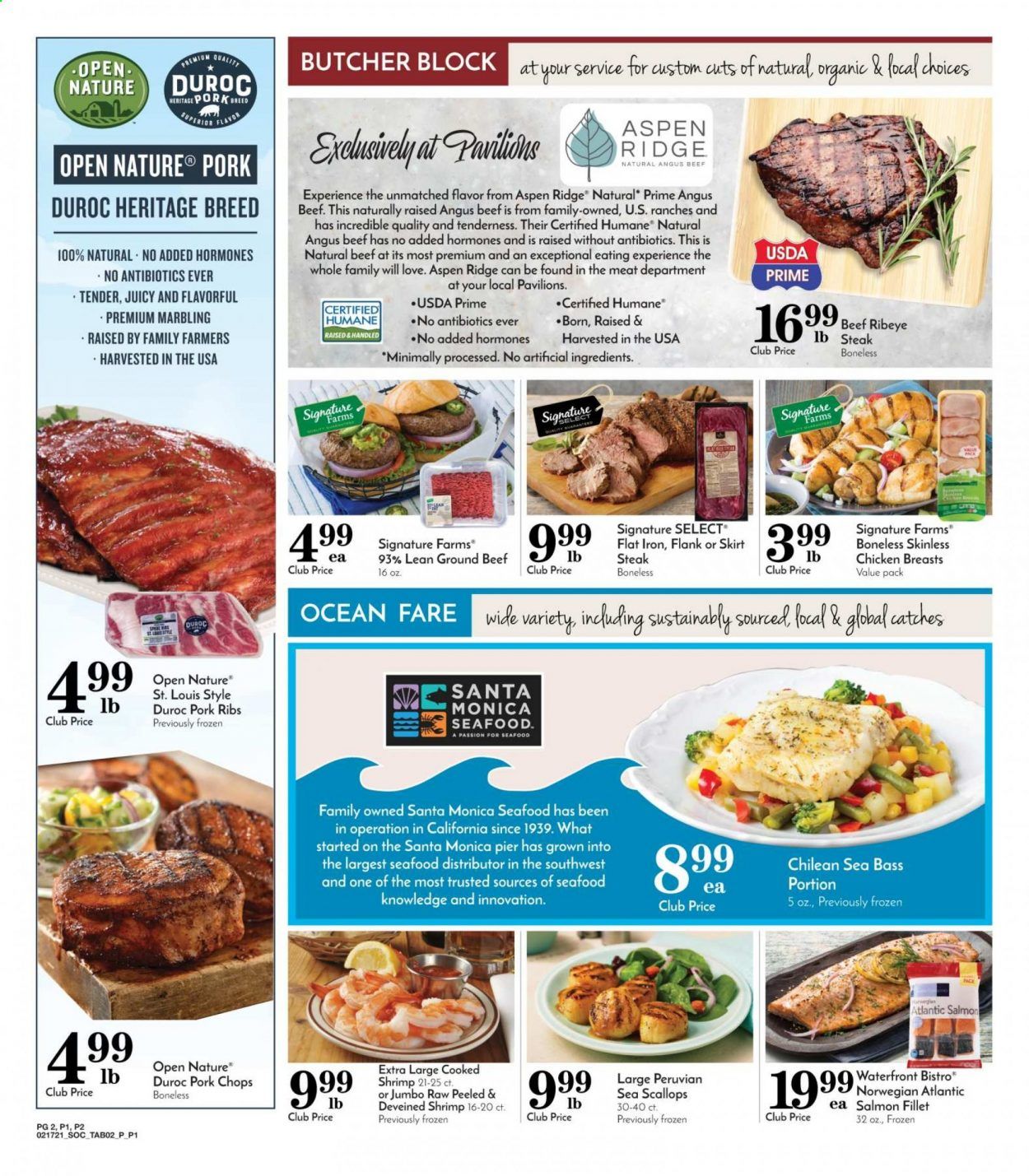 Pavilions (CA) Weekly Ad Flyer February 17 to February 23