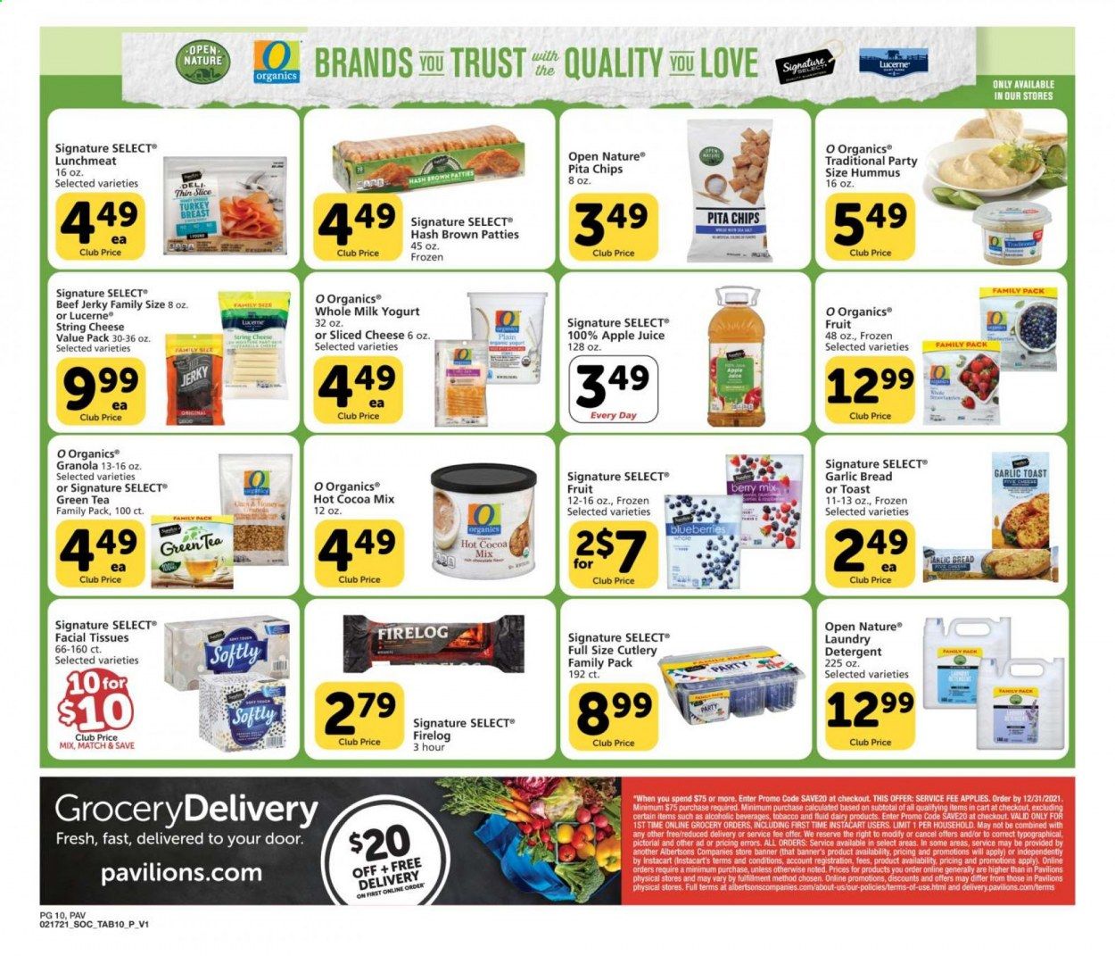 Pavilions (CA) Weekly Ad Flyer February 17 to March 9