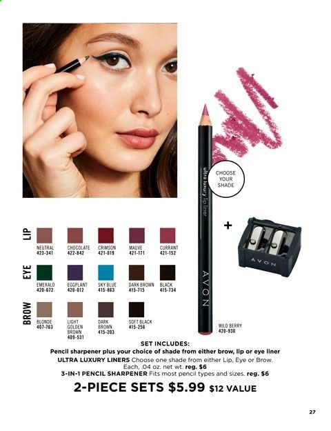 Avon Weekly Ad Flyer February 16 to March 1