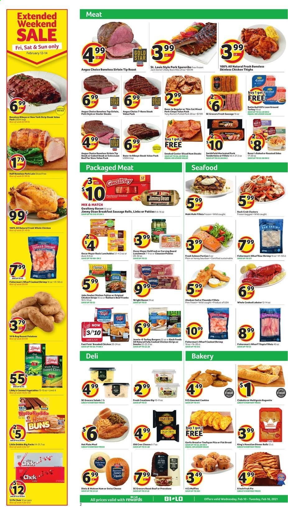 BI-LO Weekly Ad Flyer February 17 to February 23