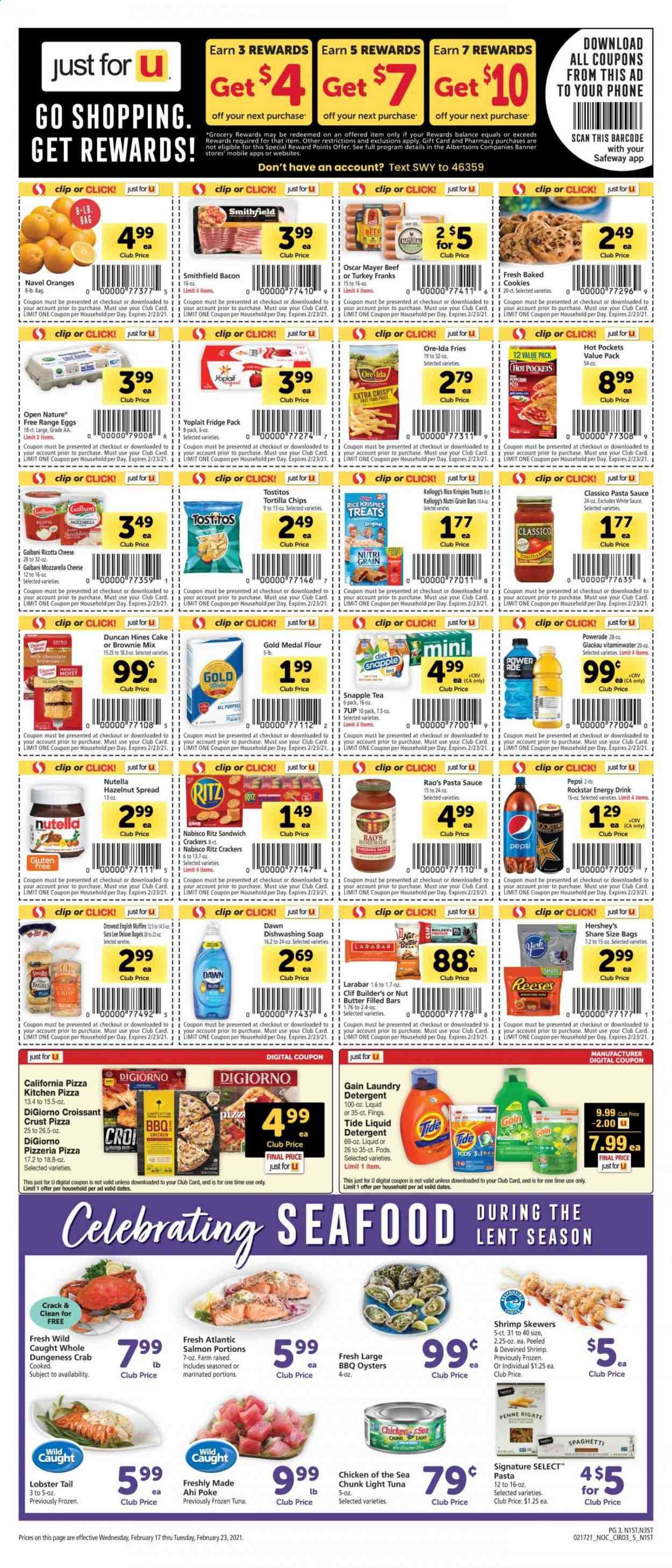 Safeway Weekly Ad Flyer February 17 to February 23
