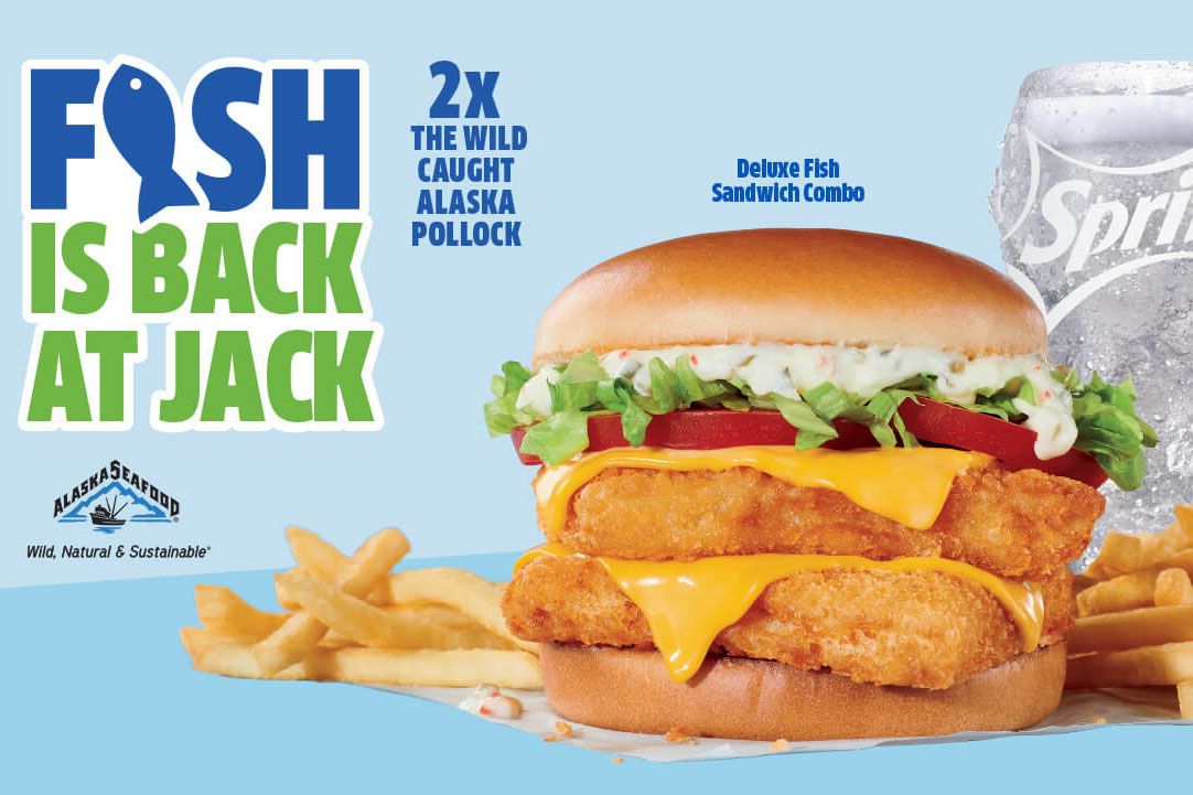 Jack In The Box Welcomes Back the Deluxe Fish Sandwich Combo Jack In The Box Welcomes Back the Deluxe Fish Sandwich Combo