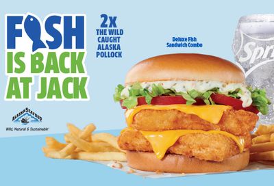Jack In The Box Welcomes Back the Deluxe Fish Sandwich Combo