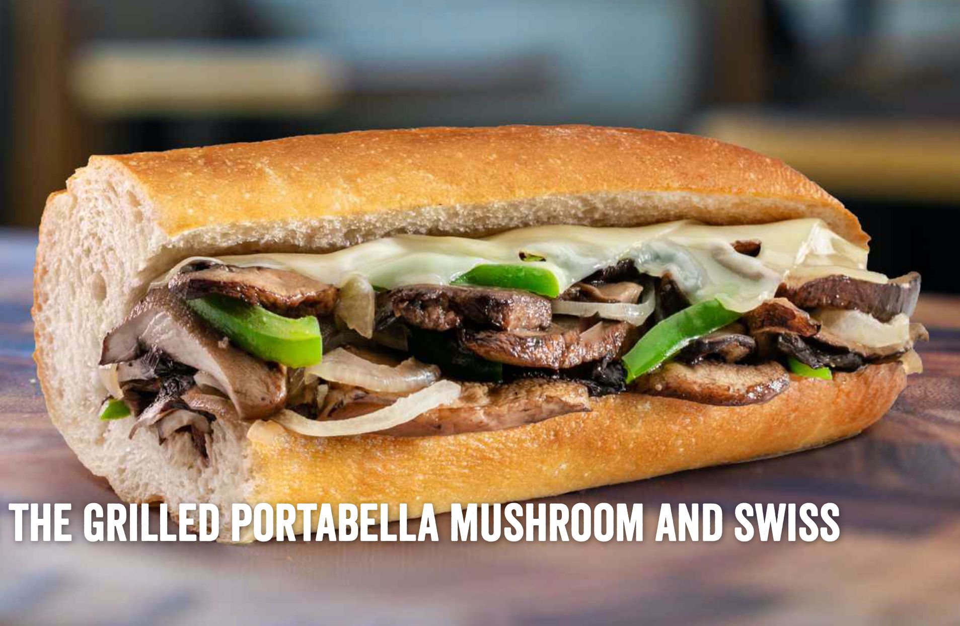 The New Grilled Portabella Mushroom & Swiss Sub is Introduced at Jersey Mike's Subs The New Grilled Portabella Mushroom & Swiss Sub is Introduced at Jersey Mike's Subs