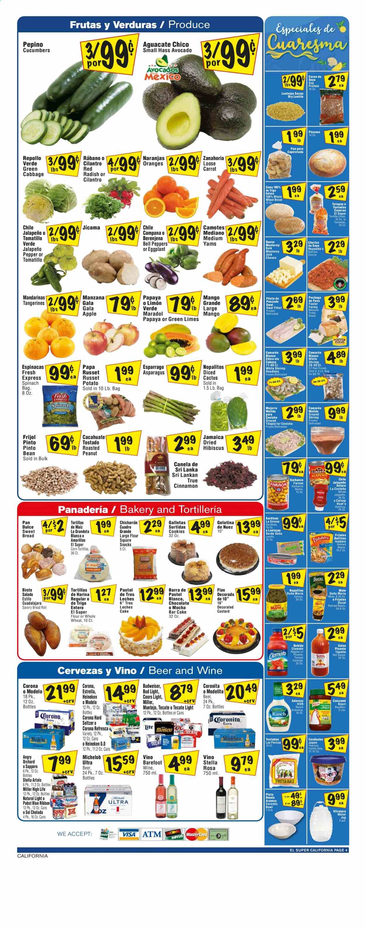 El Super (AZ, CA, NM, NV, TX) Weekly Ad Flyer February 17 to February 23