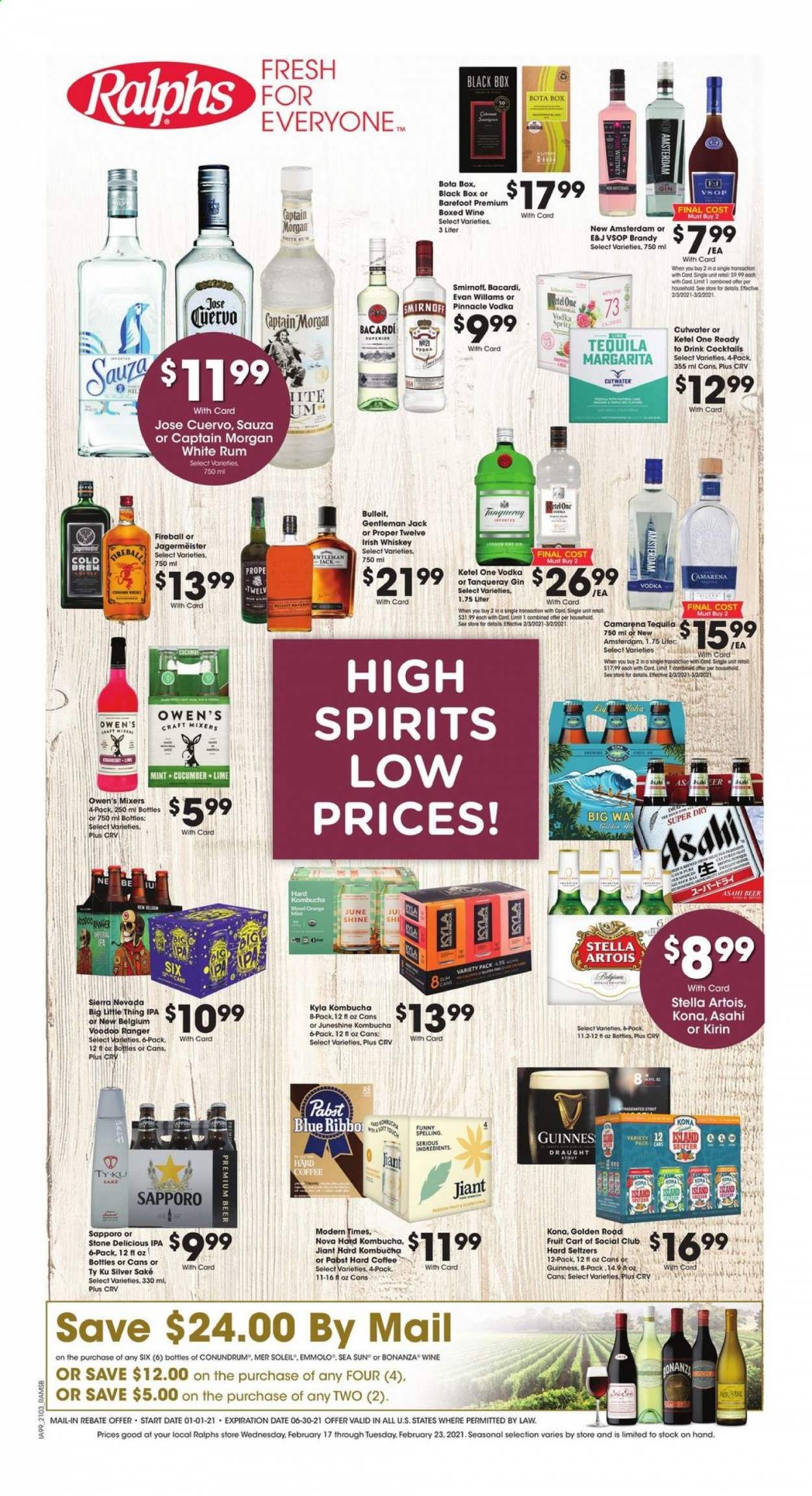 Ralphs (DC, DE, FL, GA, MD, NC, SC, VA) Weekly Ad Flyer February 17 to February 23