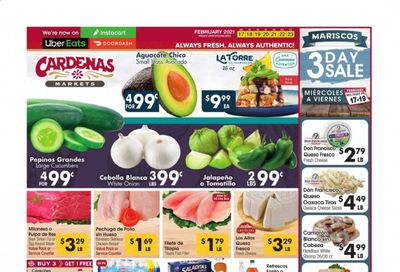 Cardenas (CA, NV) Weekly Ad Flyer February 17 to February 23