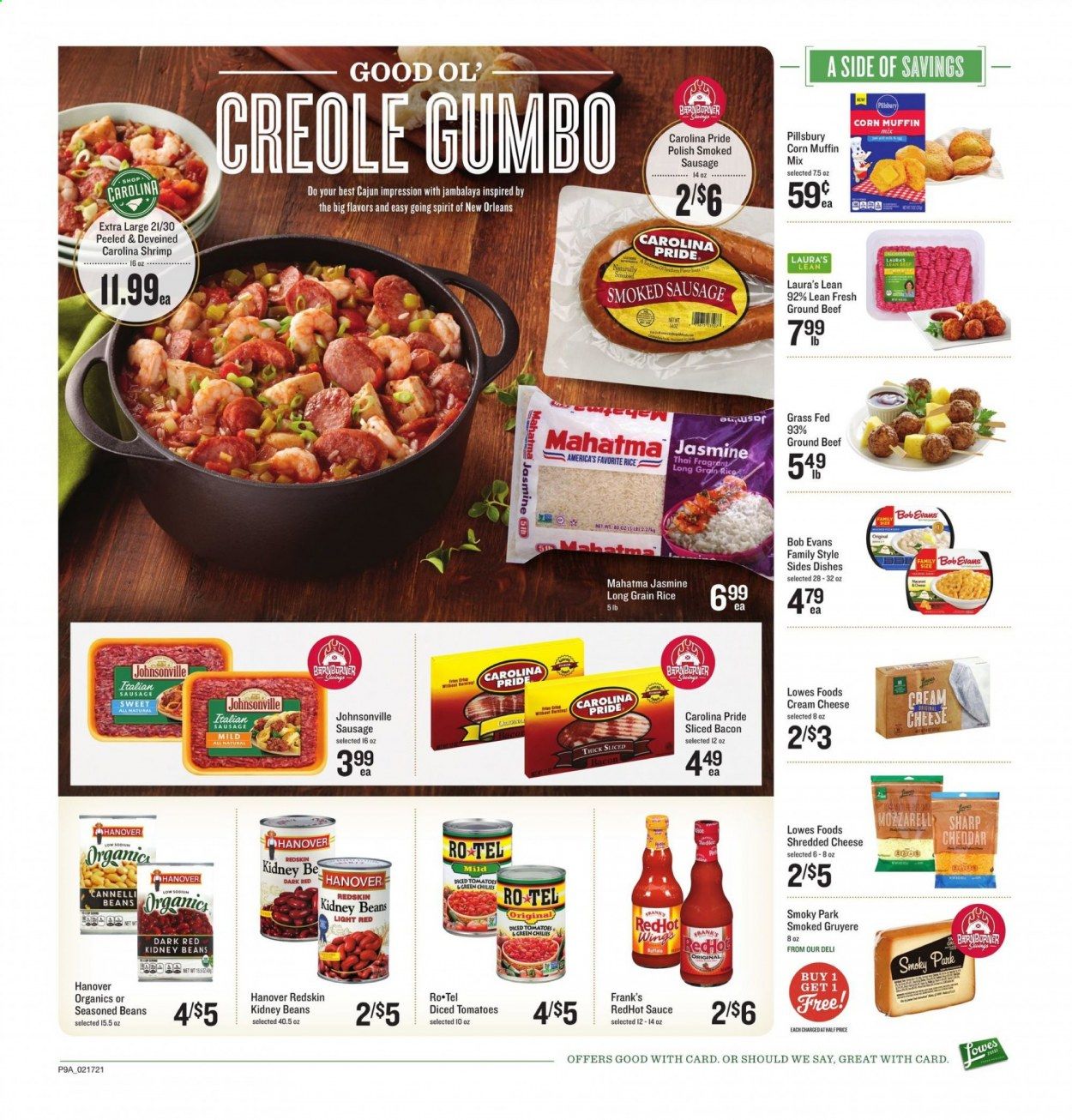 Lowes Foods Weekly Ad Flyer February 17 to February 23