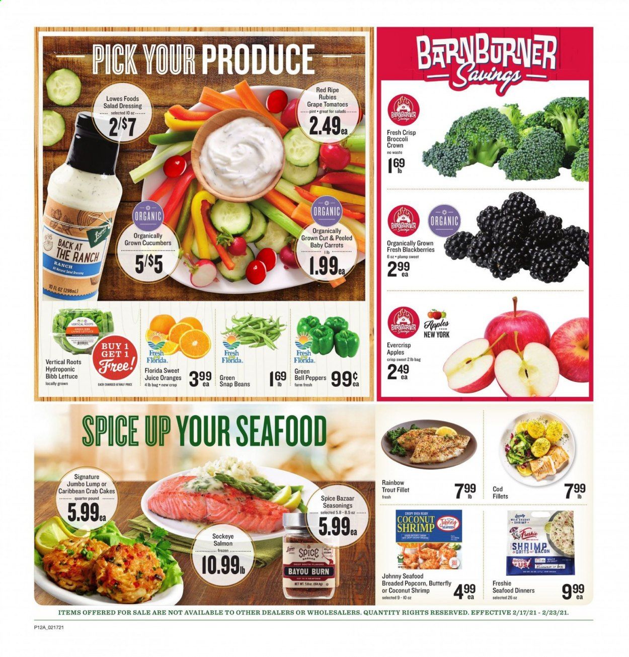 Lowes Foods Weekly Ad Flyer February 17 to February 23