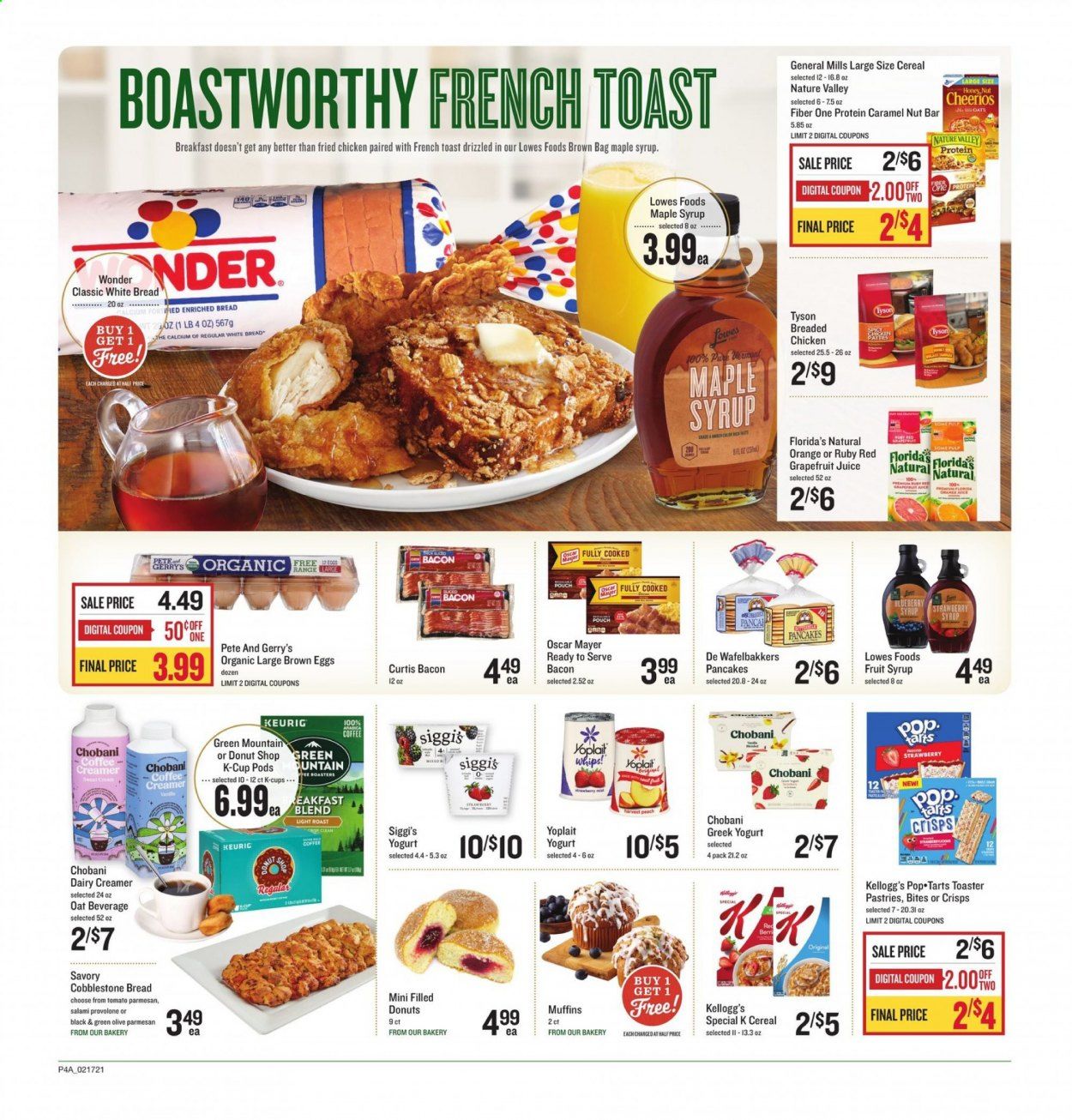 Lowes Foods Weekly Ad Flyer February 17 to February 23