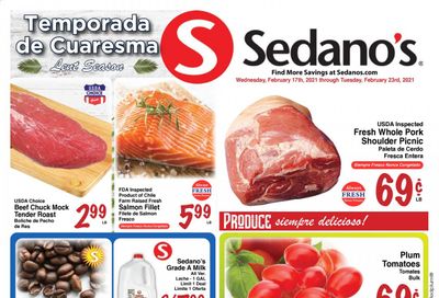 Sedano's (FL) Weekly Ad Flyer February 17 to February 23