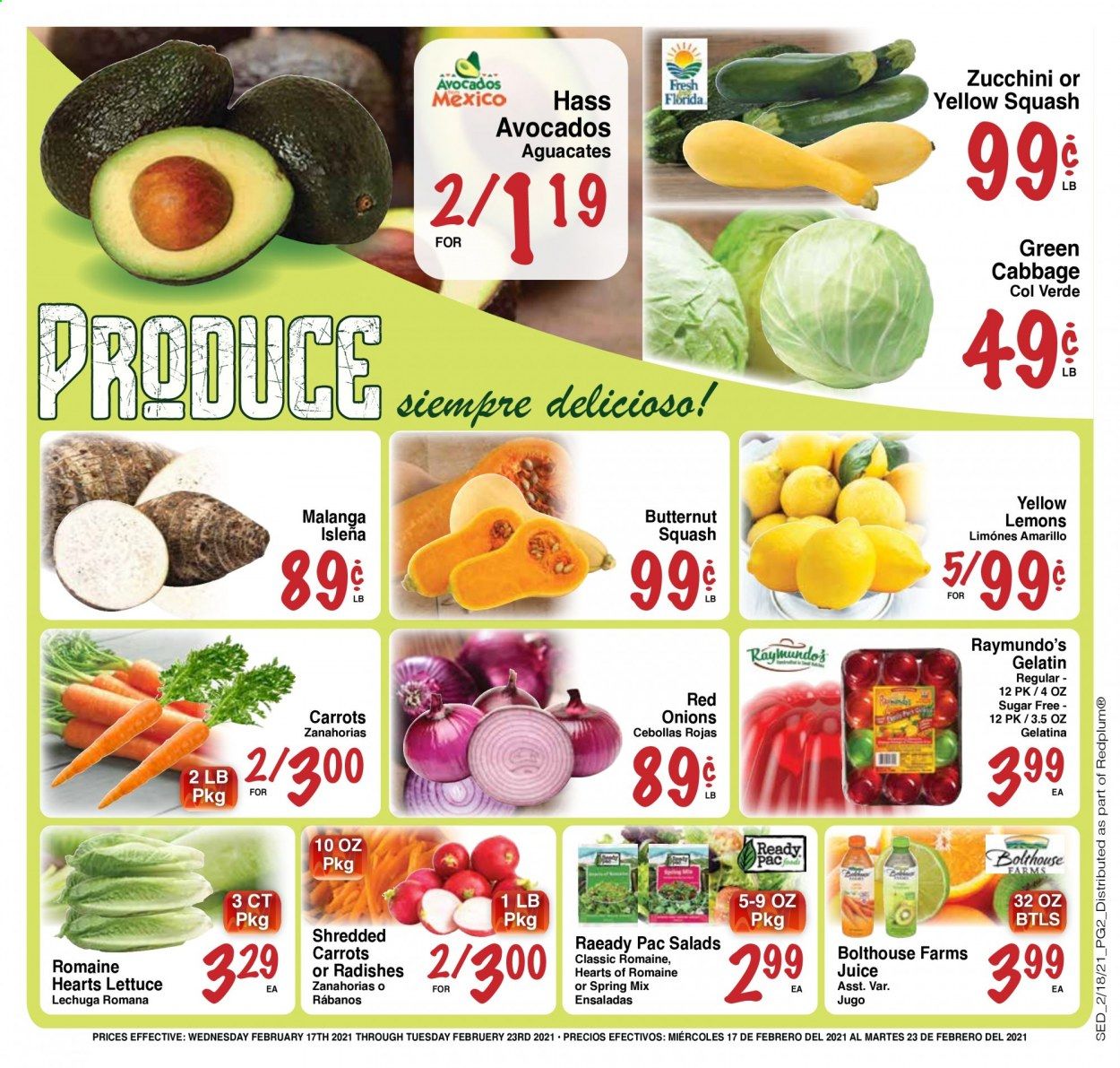 Sedano's (FL) Weekly Ad Flyer February 17 to February 23