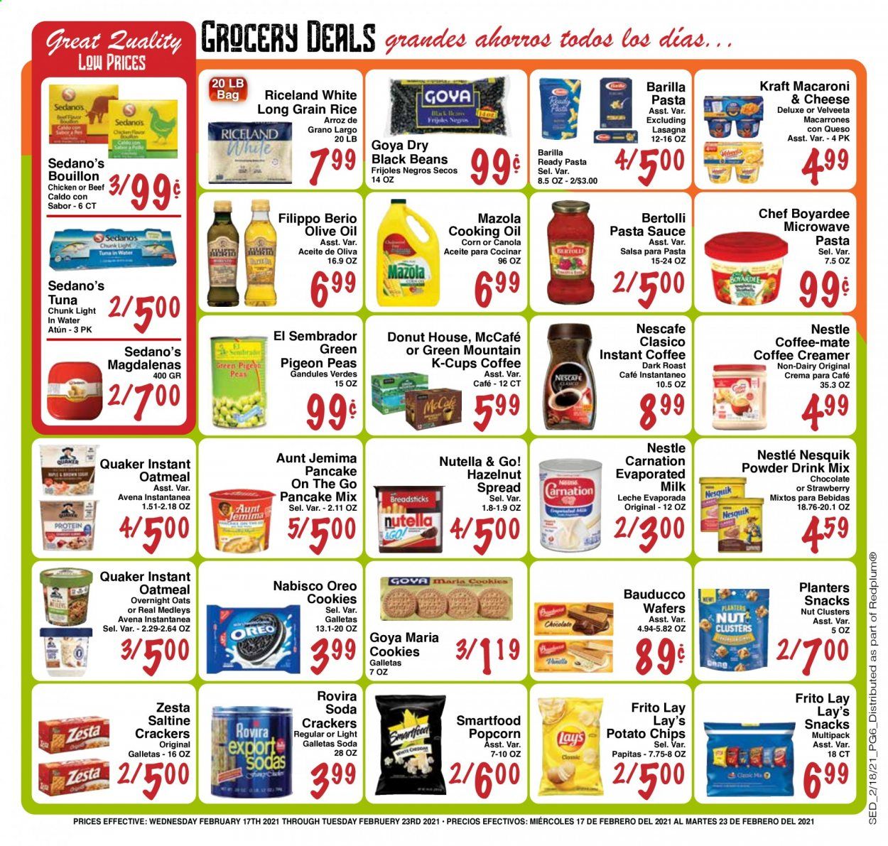 Sedano's (FL) Weekly Ad Flyer February 17 to February 23