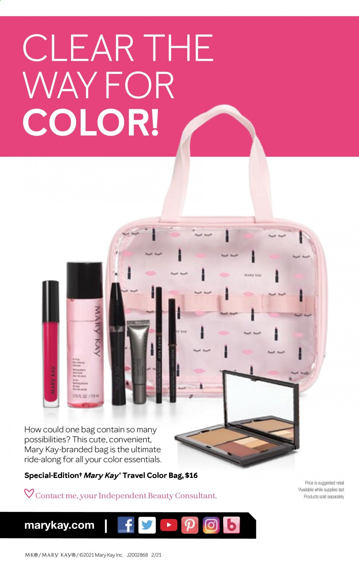 Mary Kay Weekly Ad Flyer February 16 to May 15