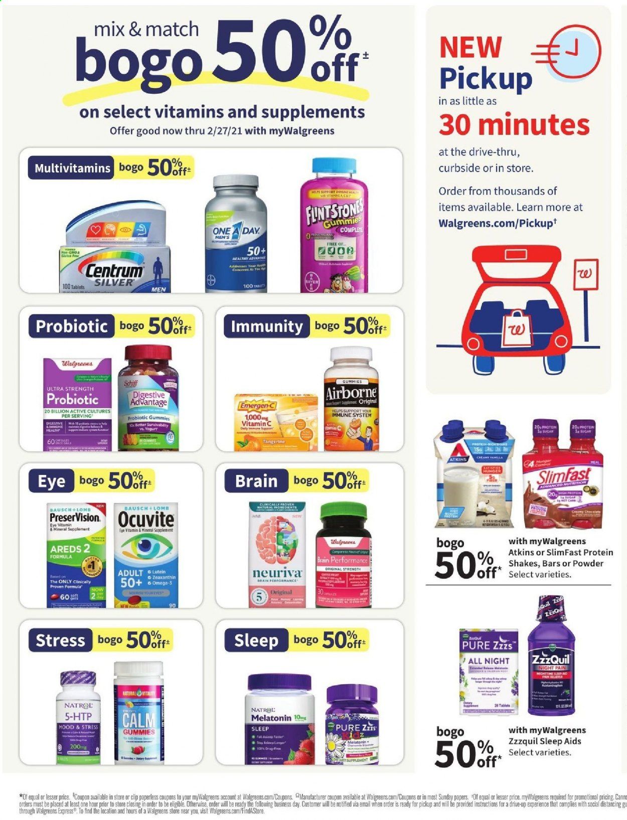 Walgreens Weekly Ad Flyer February 21 to February 27