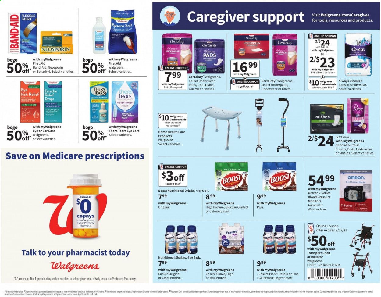 Walgreens Weekly Ad Flyer February 21 to February 27