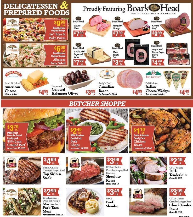 Brookhaven Marketplace Weekly Ad Flyer February 17 to February 23, 2021