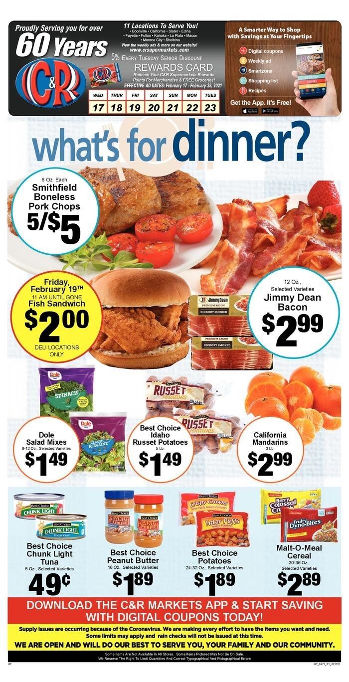 C&R Market Weekly Ad Flyer February 17 to February 23, 2021