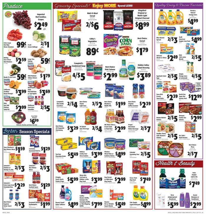E.W. James & Sons Weekly Ad Flyer February 17 to February 23, 2021