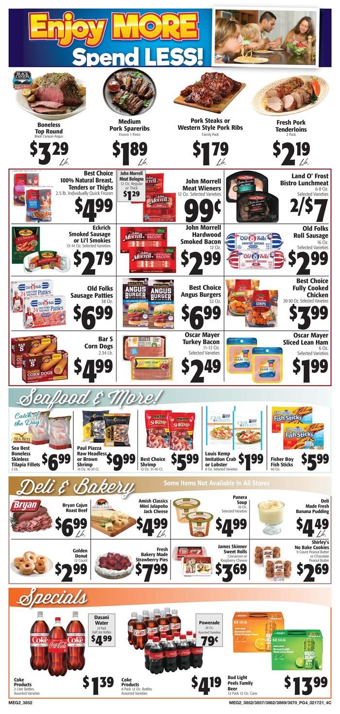 E.W. James & Sons Weekly Ad Flyer February 17 to February 23, 2021