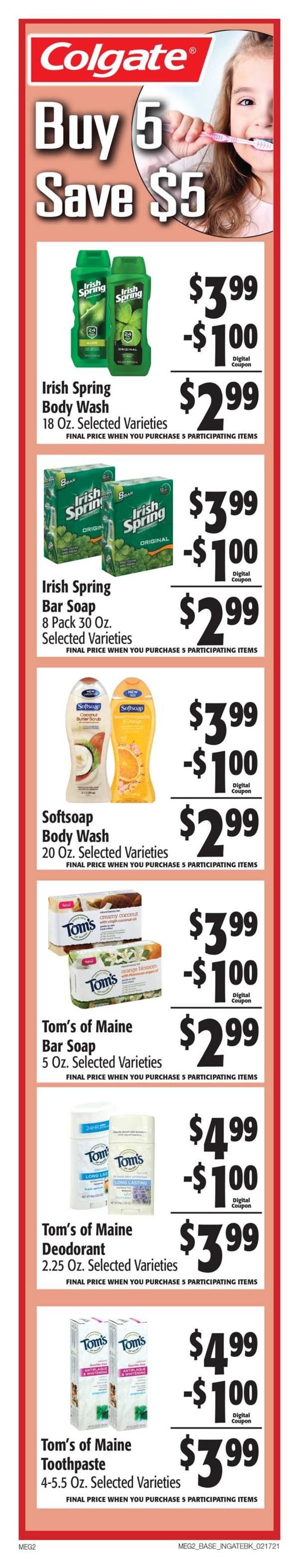 E.W. James & Sons Weekly Ad Flyer February 17 to February 23, 2021