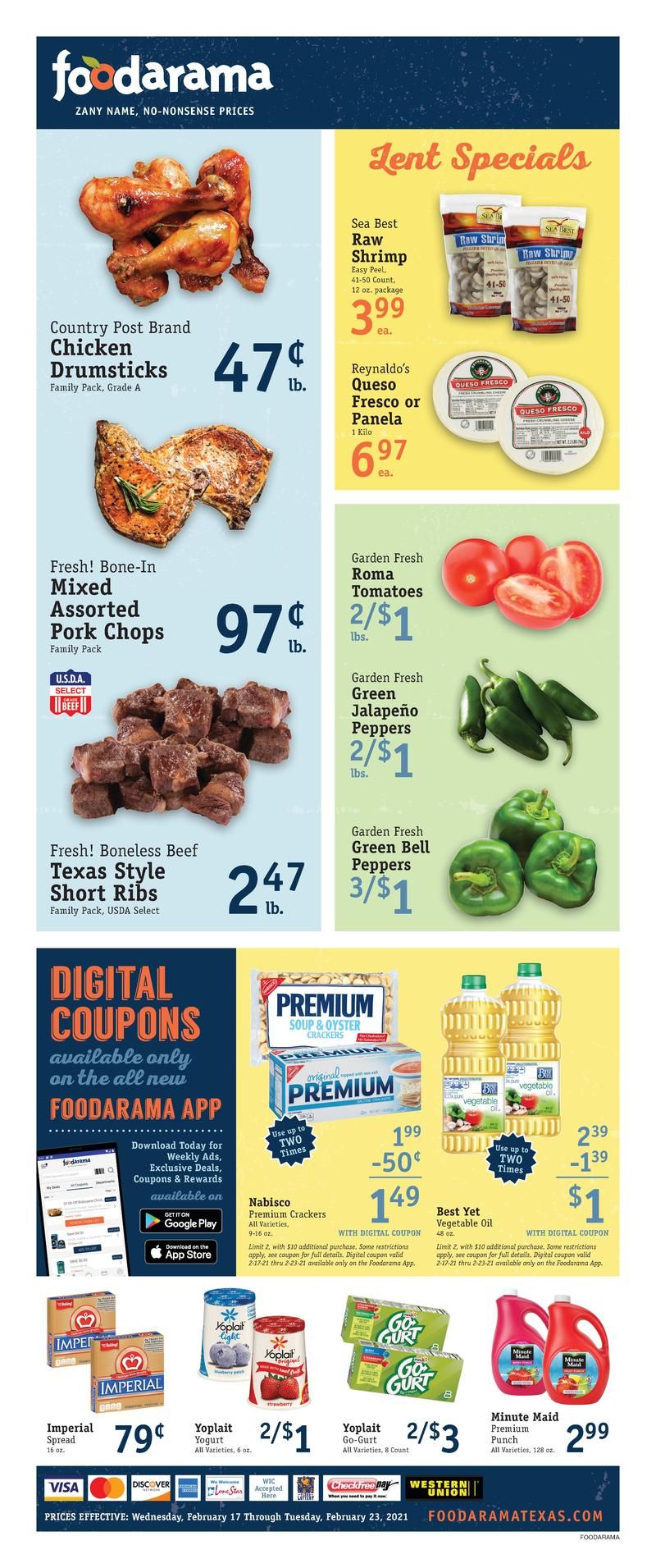 Foodarama Weekly Ad Flyer February 17 to February 23, 2021