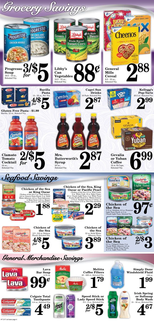 Harvest Foods Weekly Ad Flyer February 17 to February 23, 2021