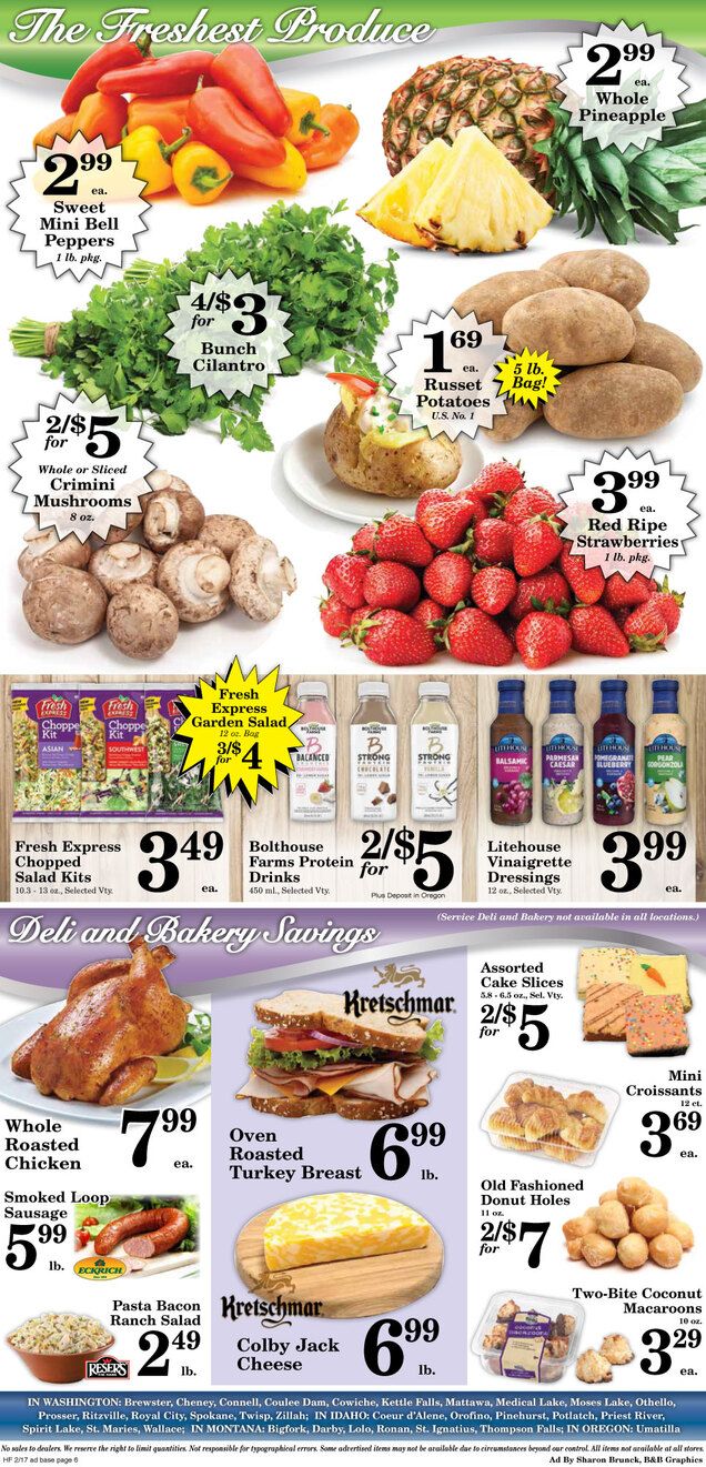 Harvest Foods Weekly Ad Flyer February 17 to February 23, 2021