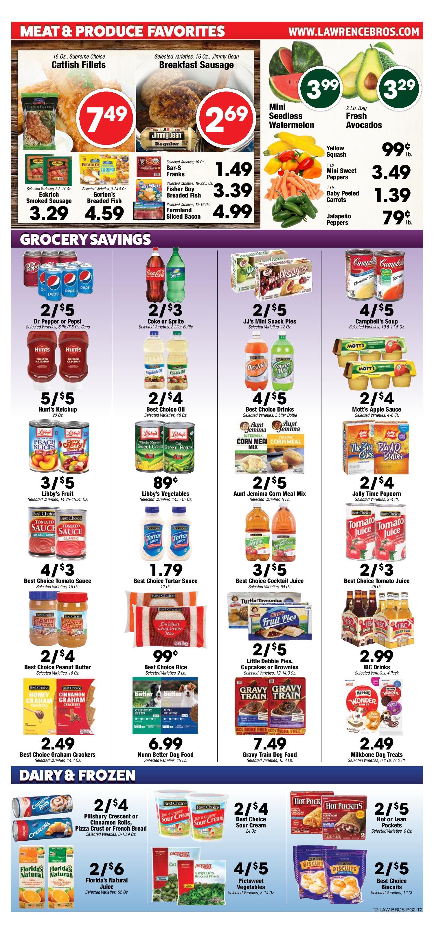 Lawrence Bros Weekly Ad Flyer February 17 to February 23, 2021
