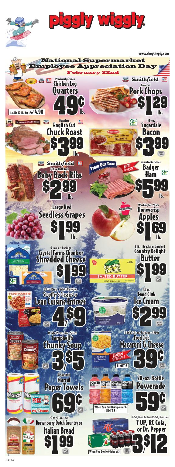 Piggly Wiggly (WI) Weekly Ad Flyer February 17 to February 23, 2021