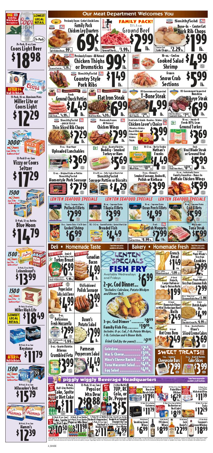 Piggly Wiggly (WI) Weekly Ad Flyer February 17 to February 23, 2021