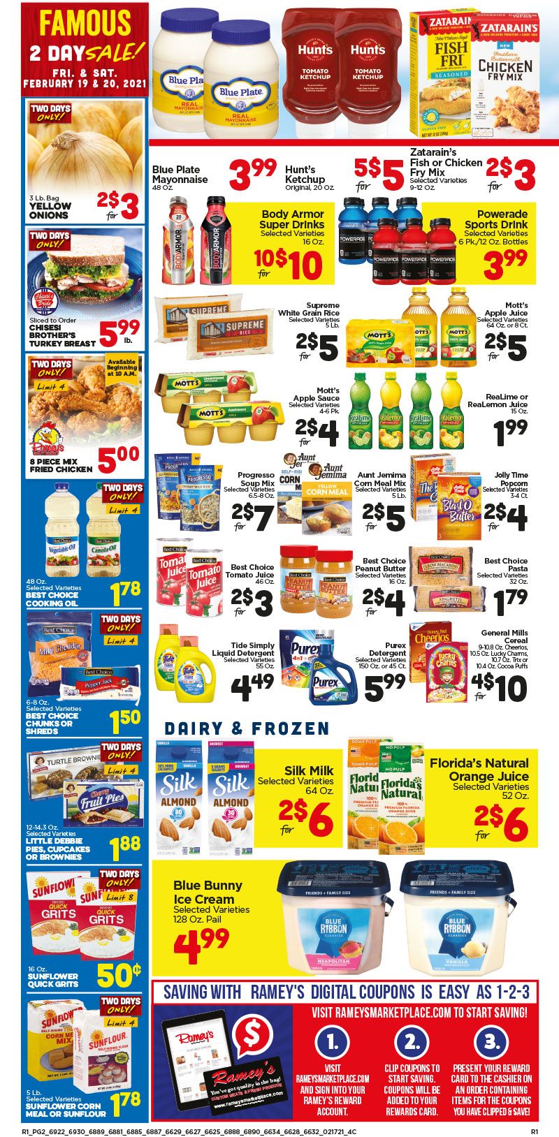Ramey's Weekly Ad Flyer February 17 to February 23, 2021