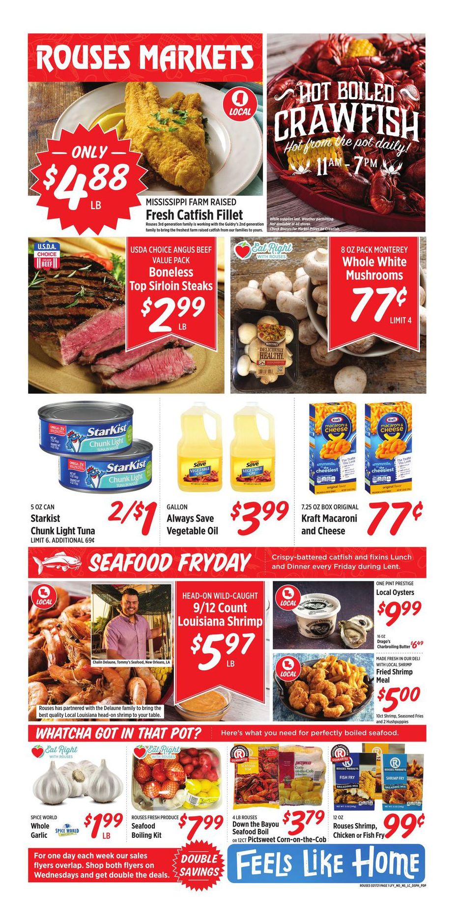 Rouses Markets Weekly Ad Flyer February 17 to February 23, 2021