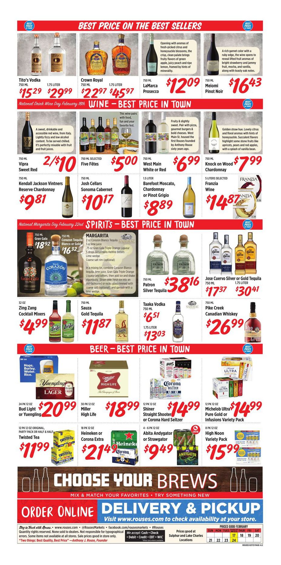 Rouses Markets Weekly Ad Flyer February 17 to February 23, 2021