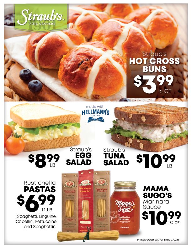 Straub's Weekly Ad Flyer February 17 to March 2, 2021