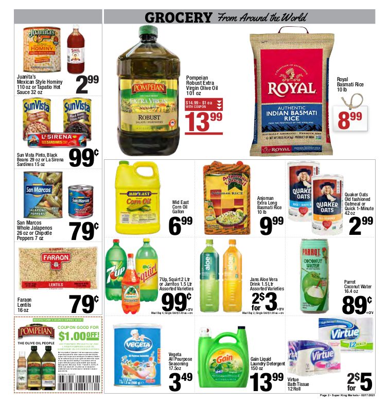 Super King Markets Weekly Ad Flyer February 17 to February 23, 2021
