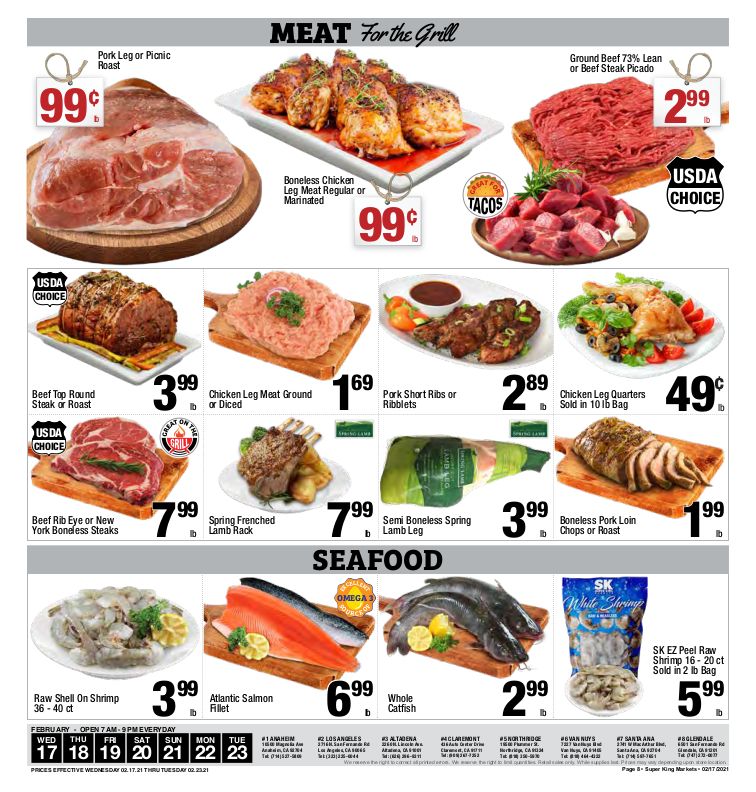 Super King Markets Weekly Ad Flyer February 17 to February 23, 2021
