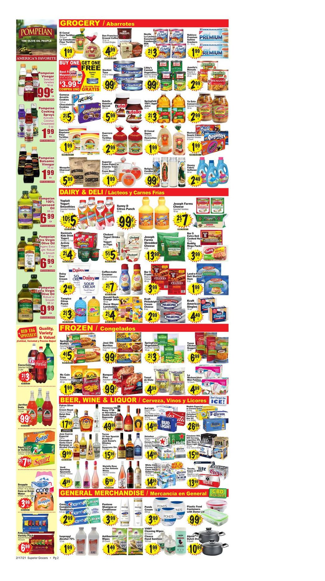 Superior Grocers Weekly Ad Flyer February 17 to February 23, 2021