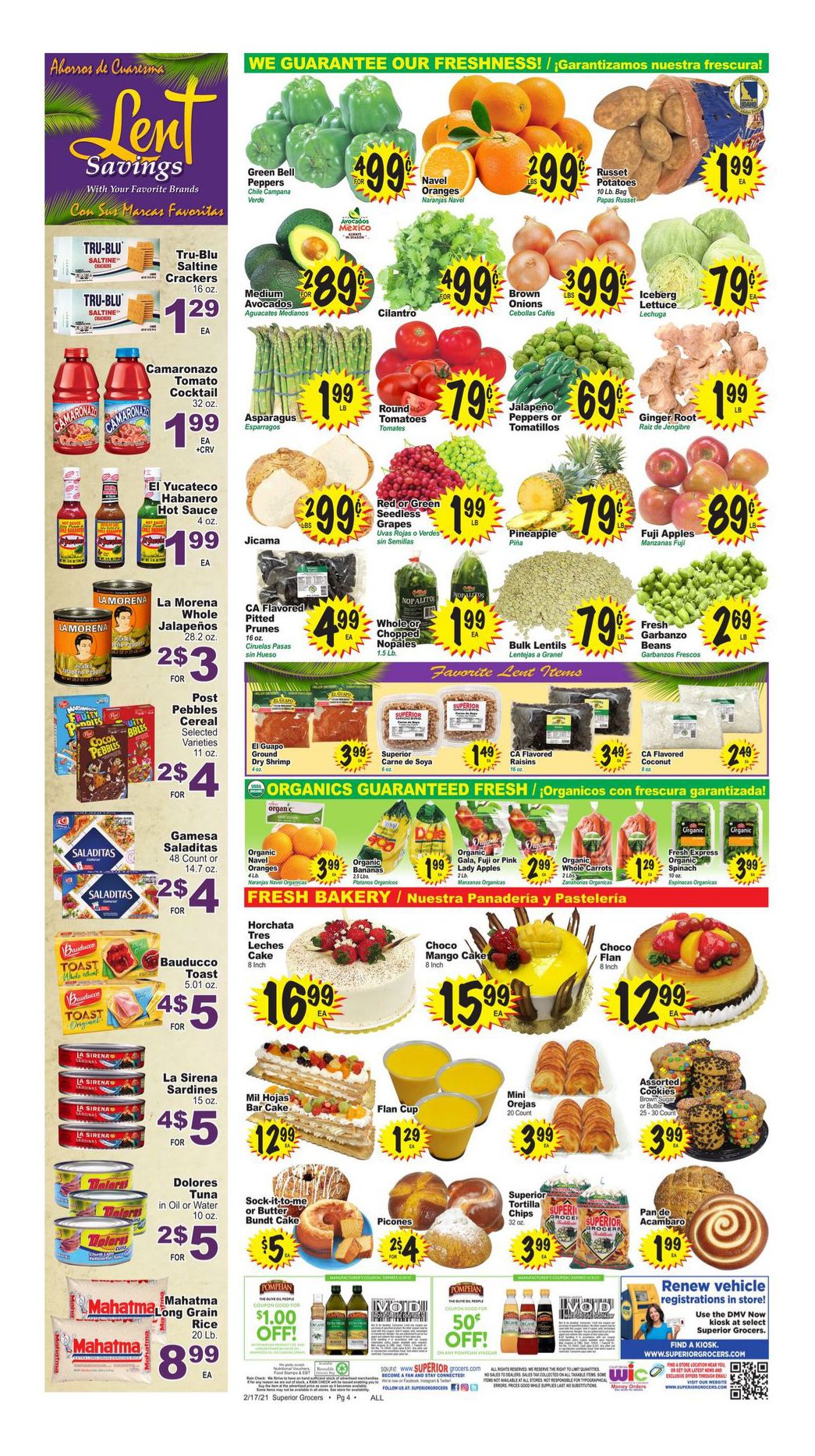 Superior Grocers Weekly Ad Flyer February 17 to February 23, 2021