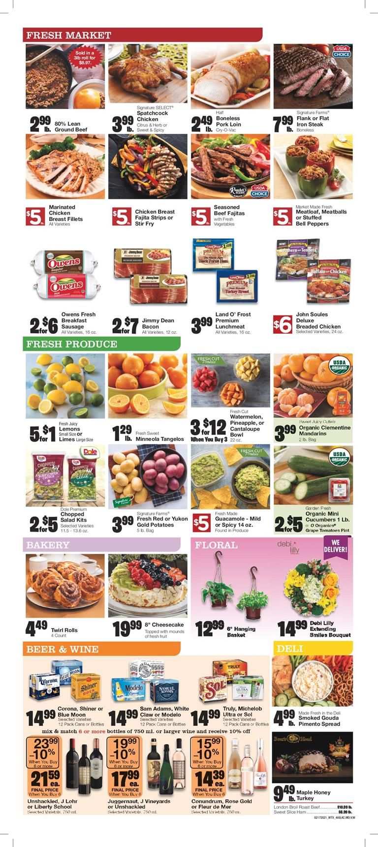 United Supermarket Weekly Ad Flyer February 17 to February 23, 2021