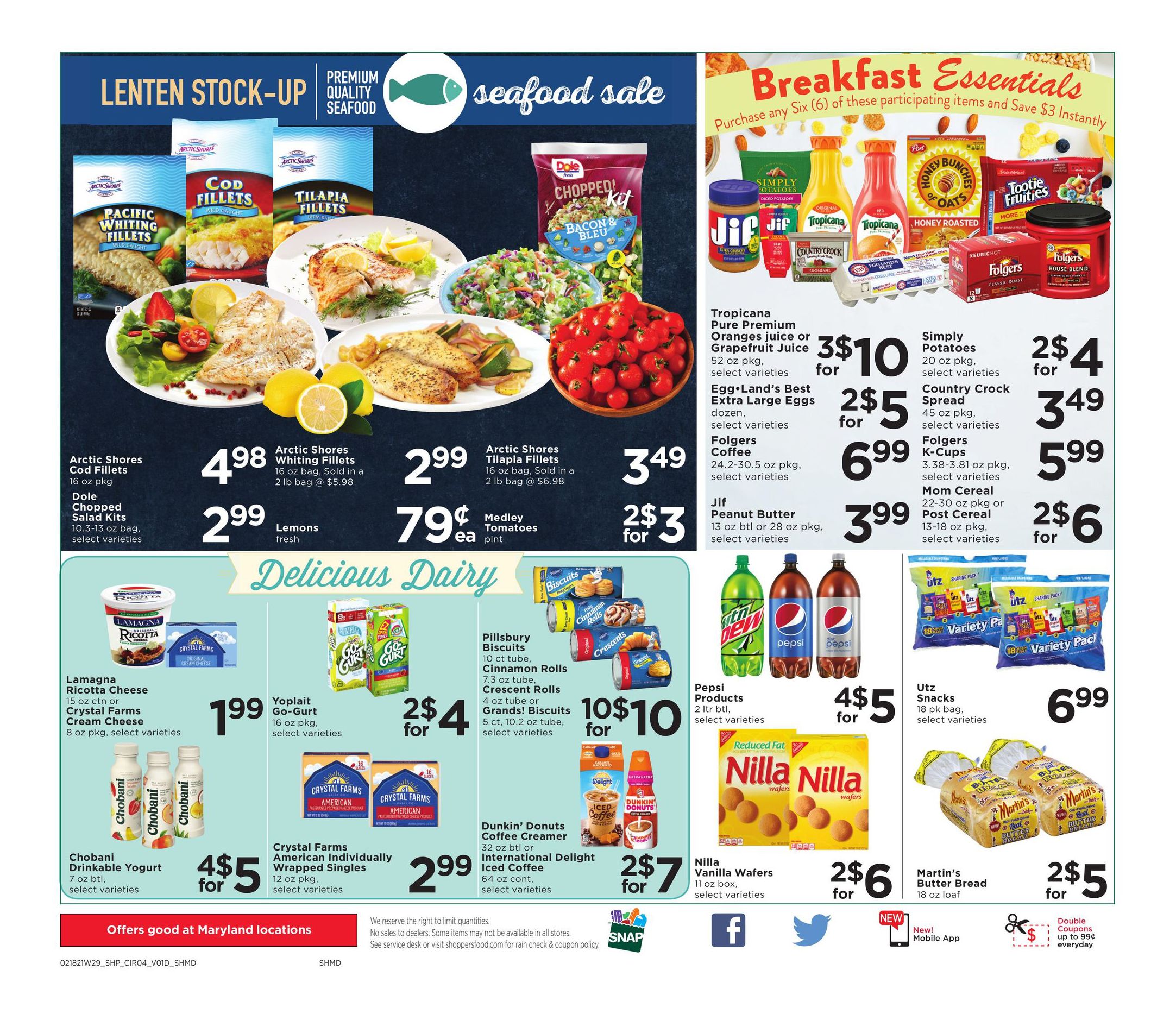 Shoppers Food Weekly Ad Flyer February 18 to February 24, 2021