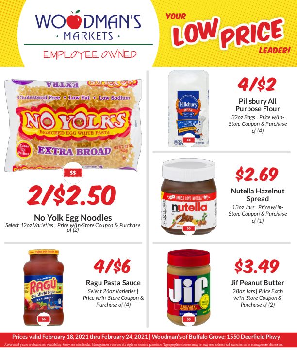 Woodman's Market (IL) Weekly Ad Flyer February 18 to February 24, 2021