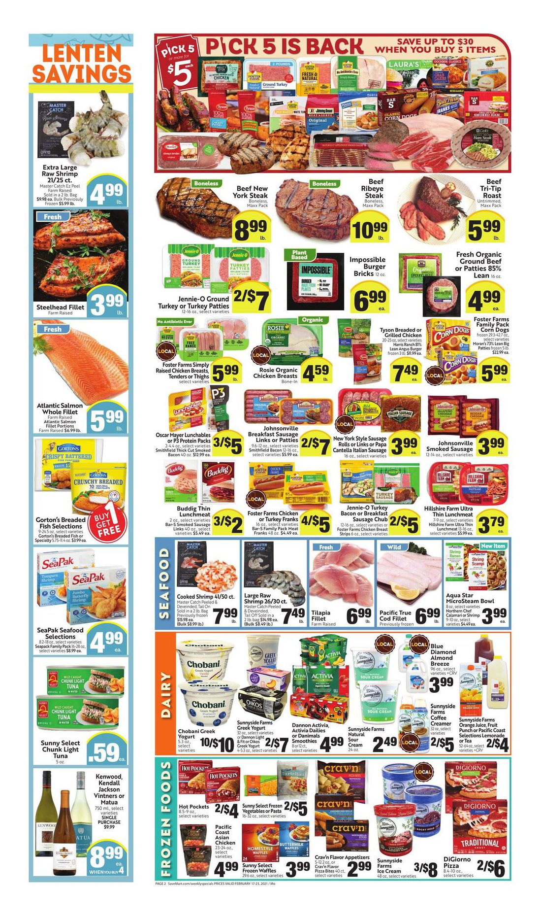 Save Mart Weekly Ad Flyer February 17 to February 23, 2021