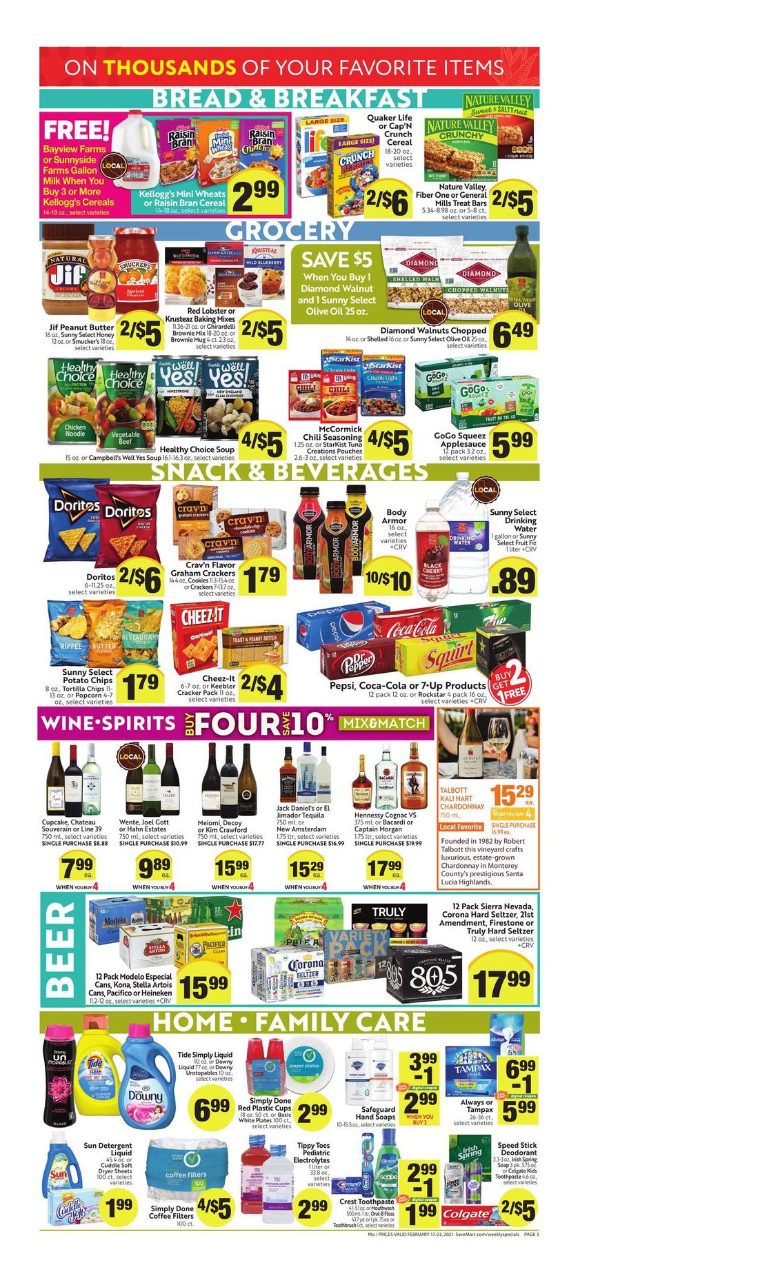 Save Mart Weekly Ad Flyer February 17 to February 23, 2021