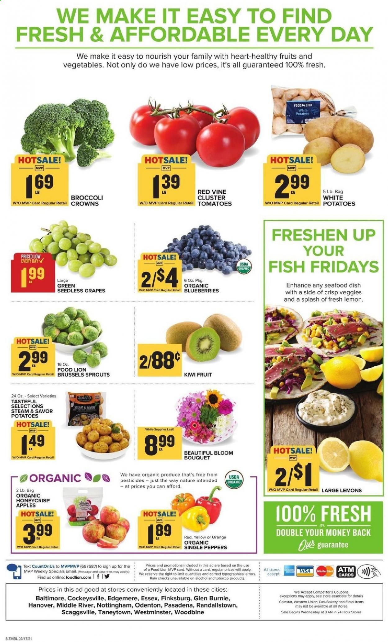 Food Lion (MD) Weekly Ad Flyer February 17 to February 23